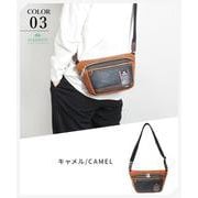 TMPI-01CM [メデン PU LEATHER ミニマルボディバッグ キャメル]
