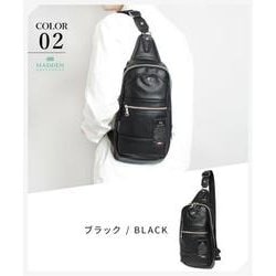 TMPI-02BK [メデン PU LEATHER ボディバッグ ブラック]