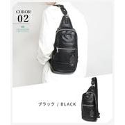 TMPI-02BK [メデン PU LEATHER ボディバッグ ブラック]