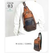 TMPI-02CM [メデン PU LEATHER ボディバッグ キャメル]