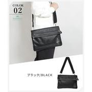 TMPI-06BK [メデン PU LEATHER 口折れショルダー ブラック]