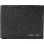 三つ折り財布 K507969 Black レザー