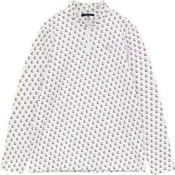 CWA23L C23233208 1030 [長袖モックネックシャツ WH L]