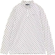 CWA23L C23233208 1030 [長袖モックネックシャツ WH L]