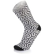 7023S254216L204 [サイクリングソックス Fun カラー：Black/White サイズ：L/XL]