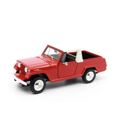 WE24117R 1/24 ジープスターコマンド ピックアップ レッド [ダイキャストミニカー]