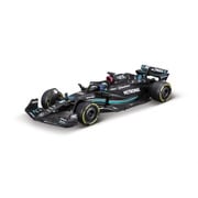 BUR38081R 1/43 メルセデス AMG ペトロナス F1チーム W14 2023 Eパフォーマンス No..63 G.ラッセル ドライバーフィギア付 [ダイキャストミニカー]