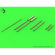 AM-32-064 1/32 WWII ドイツ フォッケウルフFw190A-6用 兵装セット MG17銃口/MG151砲口/MG151砲口 カバー付/ピトー管 [プラモデル用パーツ]