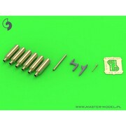 AM-32-099 1/32 WWII アメリカ カーチスP-40E～N用ディテールセット ブローニング.50口径（12.7mm）機銃口/ピトー管/照準環 [プラモデル用パーツ]