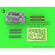 AM-32-121 1/32 WWI ドイツ シュパンダウLMG 08/15機関銃 コンプリートキット 2挺入 [プラモデル用パーツ]