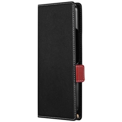 LN-23WP1BLP2BK [Google Pixel 8用 薄型・軽量PUレザー手帳ケース 「Twoal W」 ブラック]