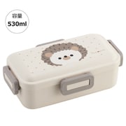 PFLB6AG [Pomponハリネズミ 抗菌ふわっと弁当箱 530ml]