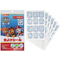 MYP5 [パウ・パトロール 虫除けシール 72枚入]
