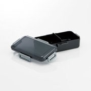 リッチブラック 抗菌ふわっと弁当箱 L PFLB8AG