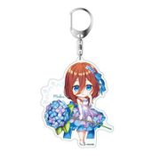 映画 五等分の花嫁 ミニキャラアクリルキーホルダー フラワー Ver. 中野三玖 [キャラクターグッズ]