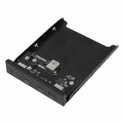 USB3.0 内蔵4ポートハブ A/Cポート HUB-08