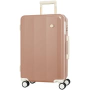 ストッパー機能付きスーツケース 旅行日数目安:4~5泊 45L TSAロック搭載 HINOMOTO製キャスター搭載 TE-0826-55 モカ