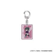 呪術廻戦 ジロリシリーズ ラバー塗装アクリルキーホルダー 体操 Ver. 禪院真希 [キャラクターグッズ]