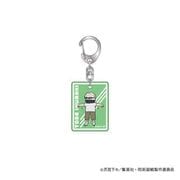 呪術廻戦 ジロリシリーズ ラバー塗装アクリルキーホルダー 体操 Ver. 狗巻棘 [キャラクターグッズ]