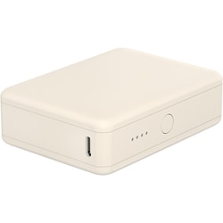 モバイルバッテリー 10,000mAh PD30W アーモンドミルク MOT-MB10002-AM