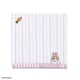 モフサンド MSストライプ 25cm×25cm パープル タオルハンカチ 43-0070070PP
