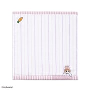 43-0071080PP [モフサンド MSストライプ 34cm×35cm パープル ウォッシュタオル]