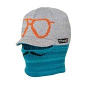 Color glasses Junior Knit Hat ESB23HW83 GRAY [スキー キャップ キッズ]