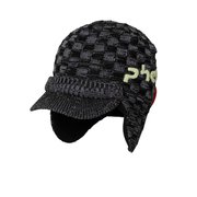 Maskman Earflap Knit Hat ESB23HW86 BLACK [スキー キャップ キッズ]
