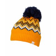 Mix Border Junior Knit Hat ESG23HW90 ORANGE [スキー キャップ キッズ]