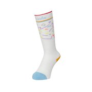 Pop Star JR Socks ESB23SO81 WHITE [スキーソックス ジュニア]
