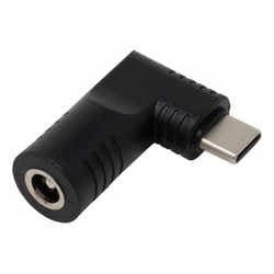 USB-C電源変換アダプタ PD65W対応 5.5mm×2.5mm用 DCC-5525