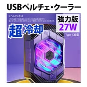 PCC-27 [USB 冷却ペルチェクーラー27W 【超強力・プロ版】（9Vx3A）]