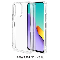 7768R12HPCL [Redmi 12 5G用 ケース カバー ハイブリッド TPU＋PC クリア 透明]