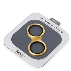 KSLP-IP15-イエロー [スマートフォンレンズプロテクター iPhone 15/15 Plus用 イエロー]