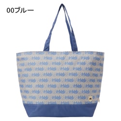 保温保冷 トートバッグ ブルー 4X82-00