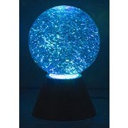 グローブランプ グリッター パールホワイト AC電源アダプター付 18183