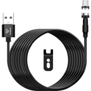 スマホ充電ケーブル Lightning 2m ブラック PR-L020K