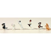 6-605 1/87 フィギュアニマル完成品 1/87 のら猫拳 [鉄道模型用品]