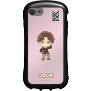 TNT-02C [iPhone SE （第3世代/第2世代））/8/7用 ハイブリッドクリアケース TinyTAN SUGA]