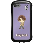 TNT-02G [iPhone SE （第3世代/第2世代））/8/7用 ハイブリッドクリアケース TinyTAN Jung Kook]