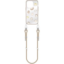 SNGG-17A [iPhone 15 Pro用 IIIIfit Loop ケース（イーフィット ループケース） ピーナッツ スヌーピー みんな]