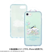 SANG-372CN [iPhone SE （第3世代/第2世代））/8/7用 フレームIIIIfitクリアケース サンリオキャラクターズ シナモロール]
