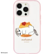 MOFU-20A [iPhone 15 Pro用 IIIIfitケース（イーフィットケース） mofusand スイーツにゃん]