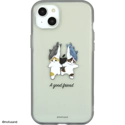 MOFU-25A [iPhone 15 Plus用 IIIIfit Clear ケース（イーフィットクリアケース） mofusand なかよし]