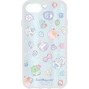 SMK-177B [iPhone SE （第3世代/第2世代））/8/7用 IIIIfitクリアケース すみっコぐらし おばけ]