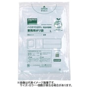 BL25-0090-W [バイオマス25％業務用ポリ袋0.025X90L（乳白半透明）10枚入]