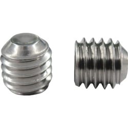六角穴付止めねじ くぼみ先 ステンレス M3×5 20本入 F001-00305