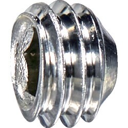 六角穴付止めねじ くぼみ先 ステンレス M5×4 20本入 F001-00504