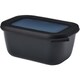 CIRQULA RECTANGULAR 750ml NORDIC BLACK保存容器（角型）BK 5703103BK