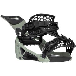 NIDECKER SUPERMATIC ビンディング OLIVE L Amazon | [ナイデッカー] スノーボード ビンディング メンズ